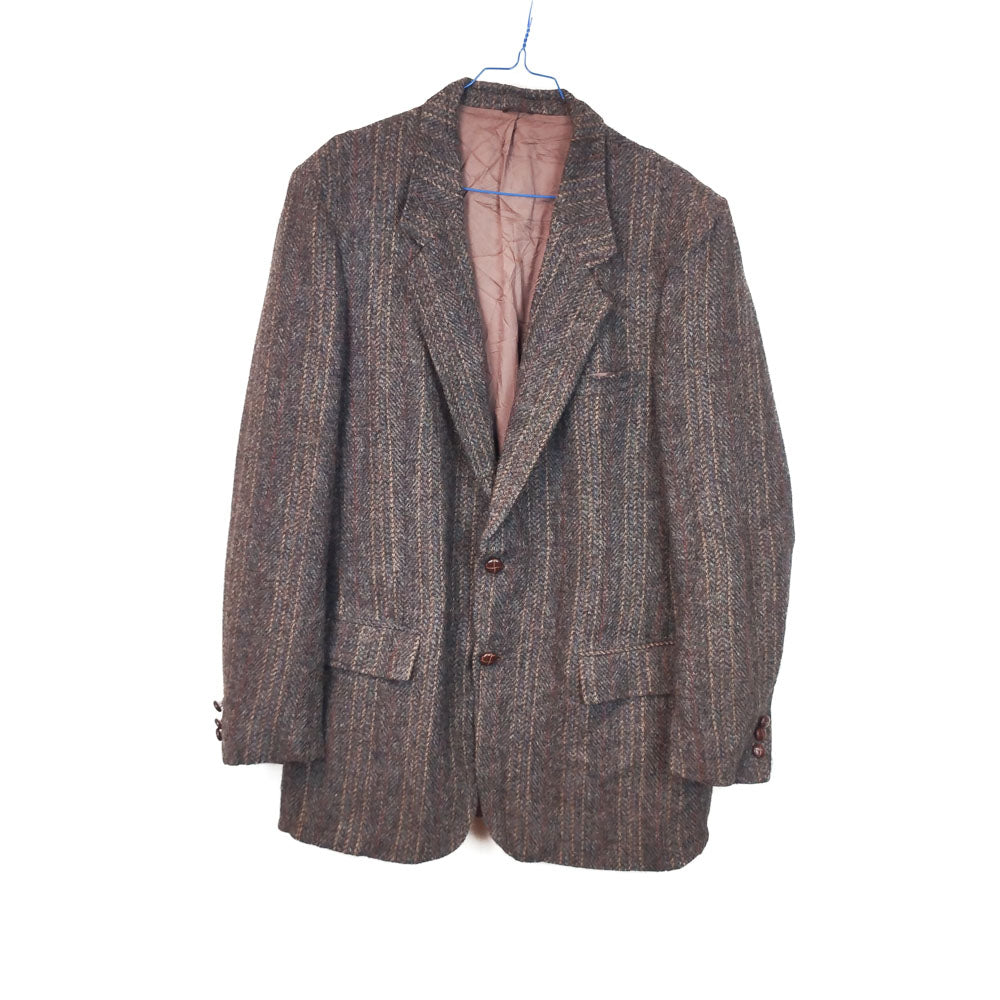 VIN-OUTW-33533 Vintage σακάκι μάλλινο Harris Tweed