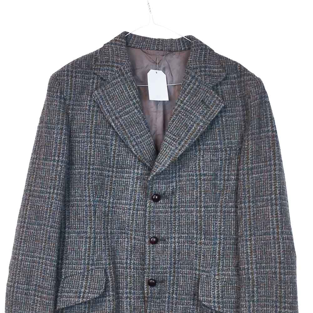 VIN-OUTW-33810 Vintage σακάκι μάλλινο Harris Tweed
