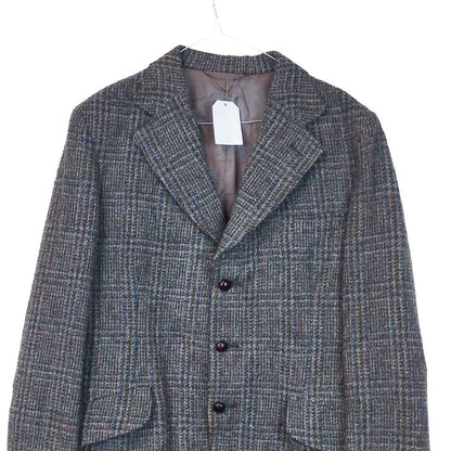 VIN-OUTW-33810 Vintage σακάκι μάλλινο Harris Tweed