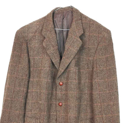 VIN-OUTW-33535 Vintage σακάκι μάλλινο Harris Tweed