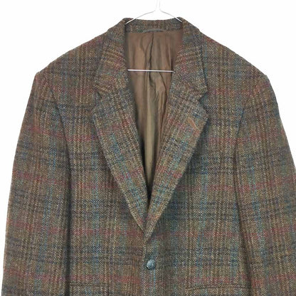VIN-OUTW-33536 Vintage σακάκι μάλλινο Harris Tweed