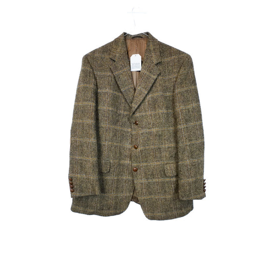 VIN-OUTW-35596 Vintage σακάκι μάλλινο Harris Tweed