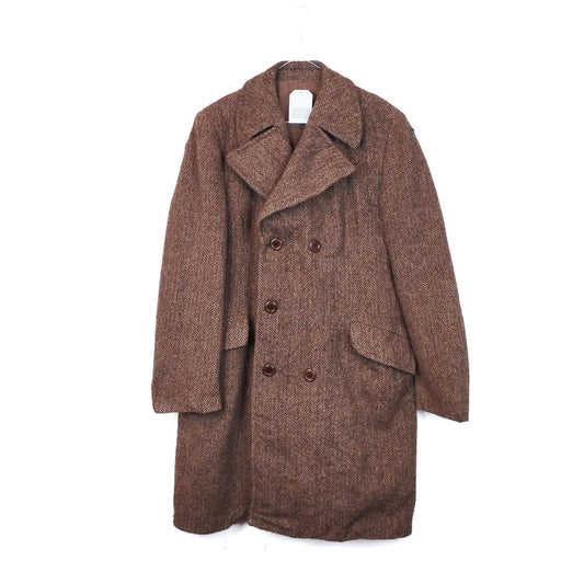 VIN-OUTW-33742 Vintage ημίπαλτο μάλλινο Harris Tweed