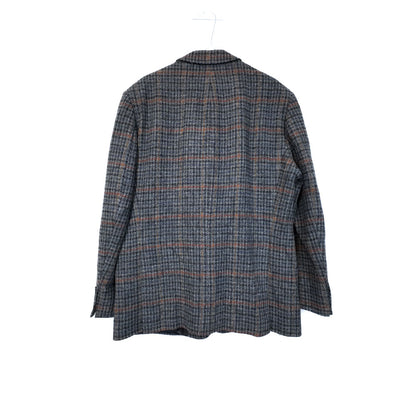 VIN-OUTW-35597 Vintage σακάκι μάλλινο Harris Tweed