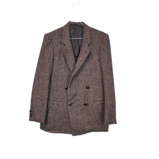 VIN-OUTW-33510 Vintage σακάκι μάλλινο Harris Tweed