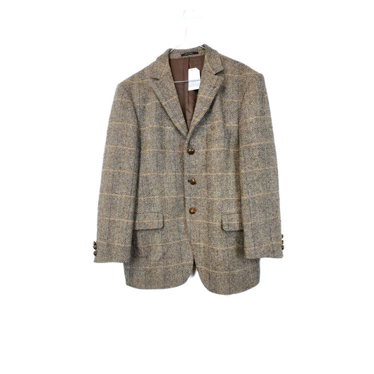 VIN-OUTW-35600 Vintage σακάκι μάλλινο Harris Tweed
