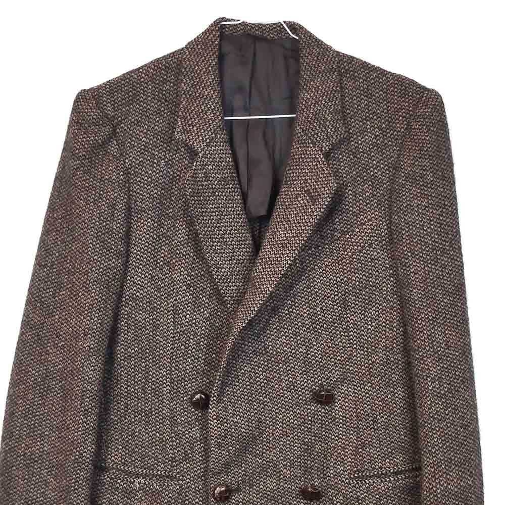 VIN-OUTW-33510 Vintage σακάκι μάλλινο Harris Tweed