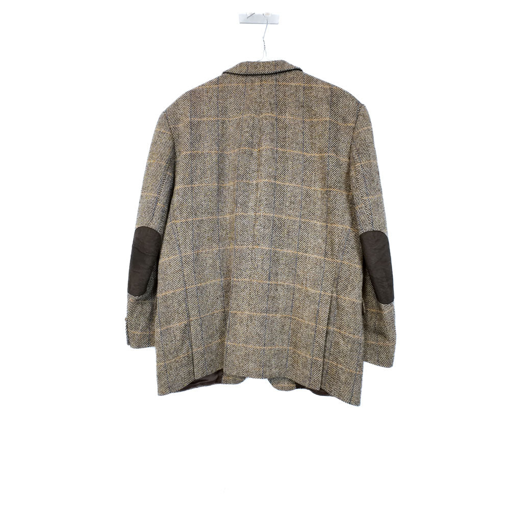 VIN-OUTW-35600 Vintage σακάκι μάλλινο Harris Tweed