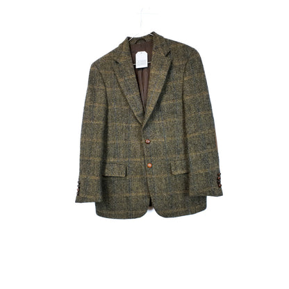 VIN-OUTW-35601 Vintage σακάκι μάλλινο Harris Tweed