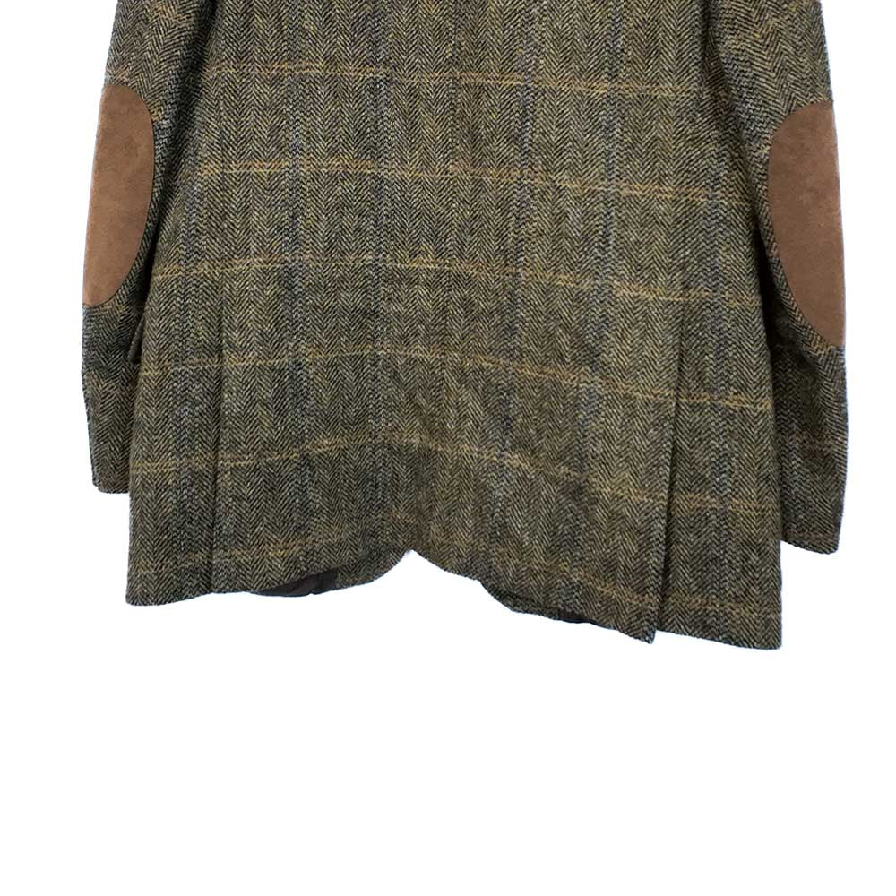 VIN-OUTW-35601 Vintage σακάκι μάλλινο Harris Tweed
