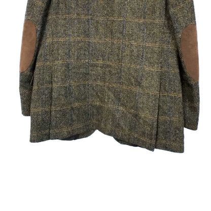 VIN-OUTW-35601 Vintage σακάκι μάλλινο Harris Tweed