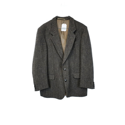 VIN-OUTW-35602 Vintage σακάκι μάλλινο Harris Tweed