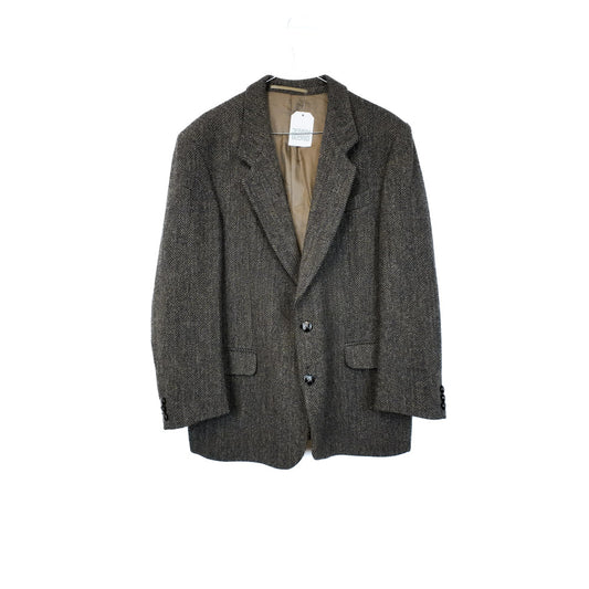 VIN-OUTW-35602 Vintage σακάκι μάλλινο Harris Tweed