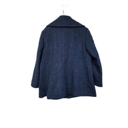 VIN-OUTW-35603 Vintage ημίπαλτο γυναικείο μάλλινο Harris Tweed