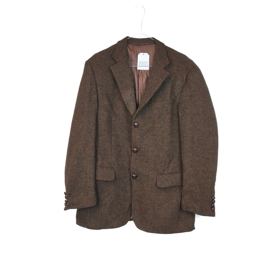 VIN-OUTW-33739 Vintage σακάκι μάλλινο Harris Tweed