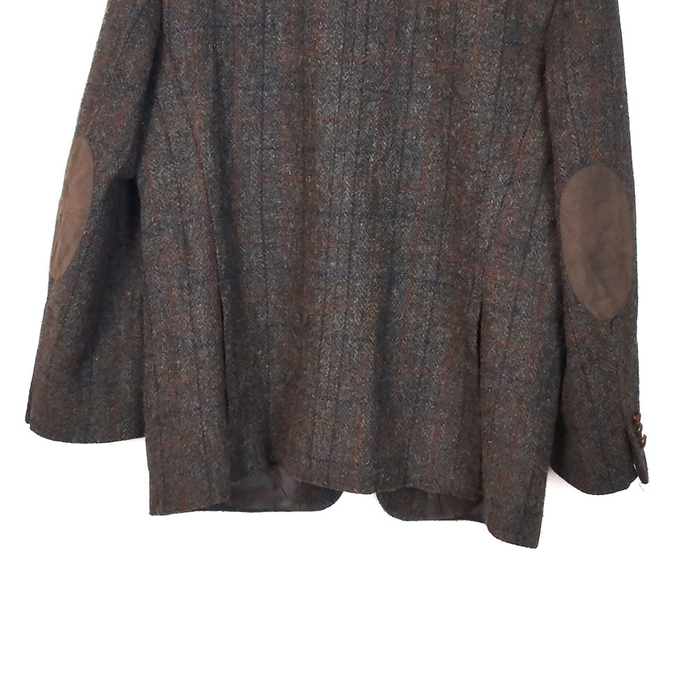 VIN-OUTW-33906 Vintage σακάκι μάλλινο Harris Tweed