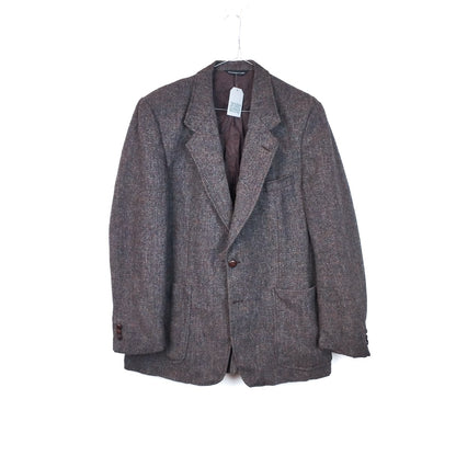 VIN-OUTW-33743 Vintage σακάκι μάλλινο Harris Tweed