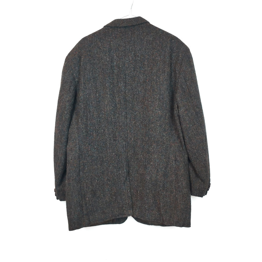 VIN-OUTW-33511 Vintage σακάκι μάλλινο Harris Tweed
