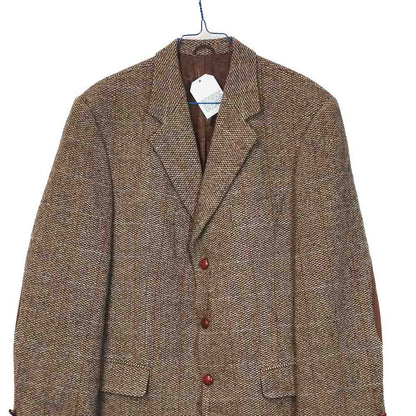 VIN-OUTW-33407 Vintage σακάκι μάλλινο Harris Tweed