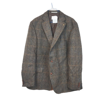 VIN-OUTW-34274 Vintage σακάκι μάλλινο Harris Tweed