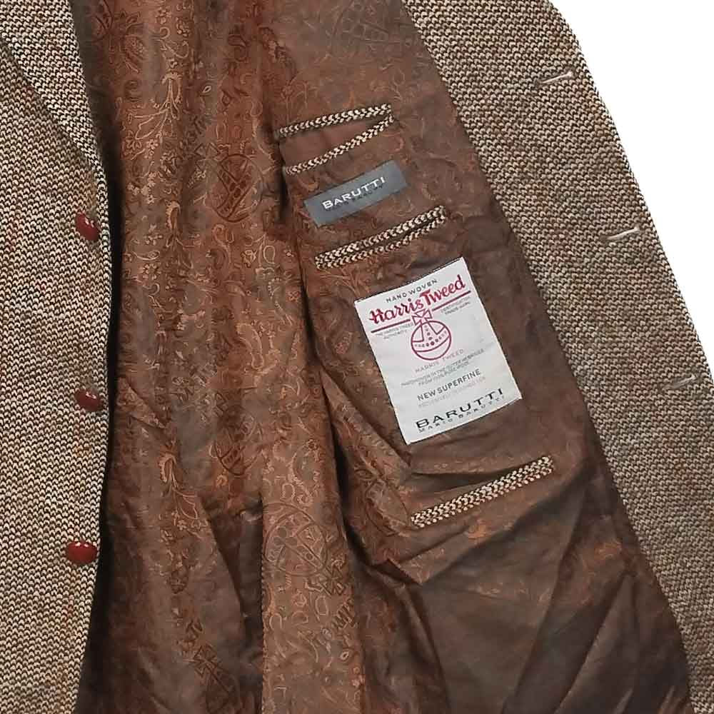VIN-OUTW-33407 Vintage σακάκι μάλλινο Harris Tweed