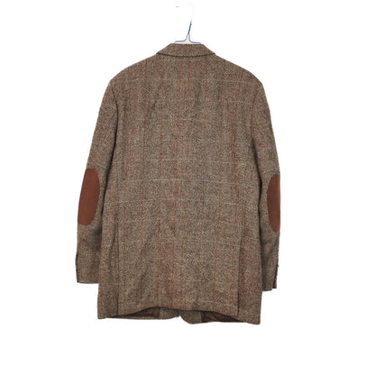 VIN-OUTW-33407 Vintage σακάκι μάλλινο Harris Tweed