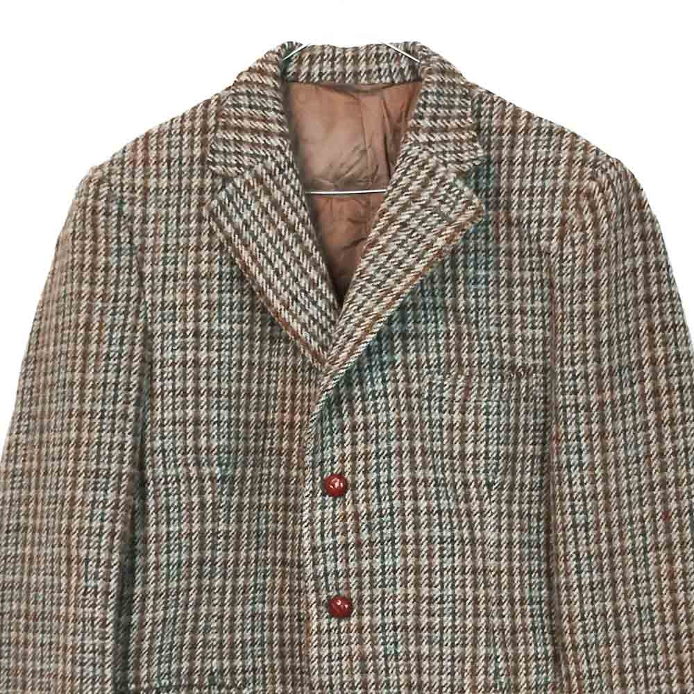 VIN-OUTW-33512 Vintage σακάκι μάλλινο Harris Tweed