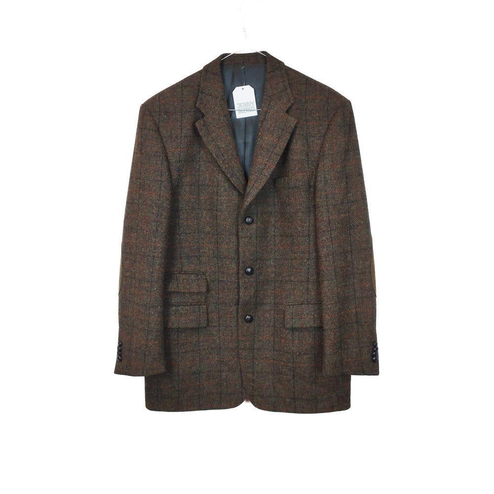 VIN-OUTW-33908 Vintage σακάκι μάλλινο Harris Tweed