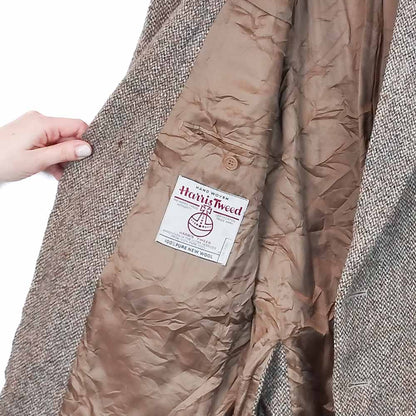 VIN-OUTW-33744 Vintage σακάκι μάλλινο Harris Tweed