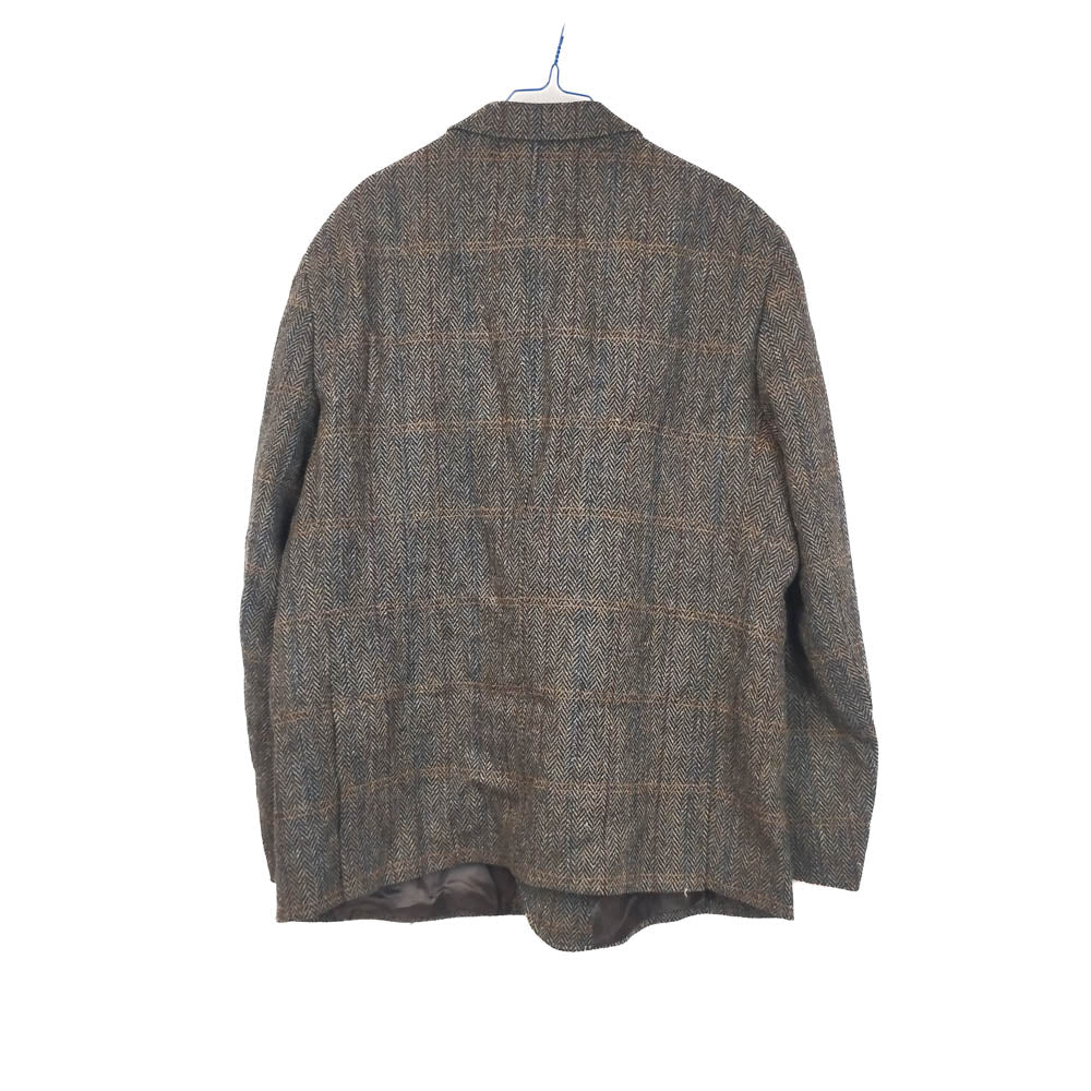 VIN-OUTW-34274 Vintage σακάκι μάλλινο Harris Tweed