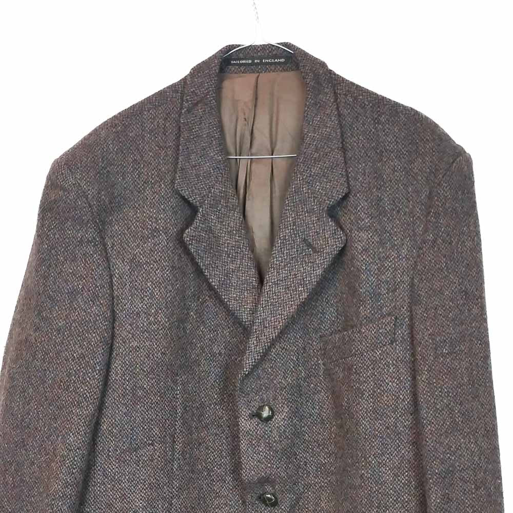 VIN-OUTW-33507 Vintage σακάκι μάλλινο Harris Tweed