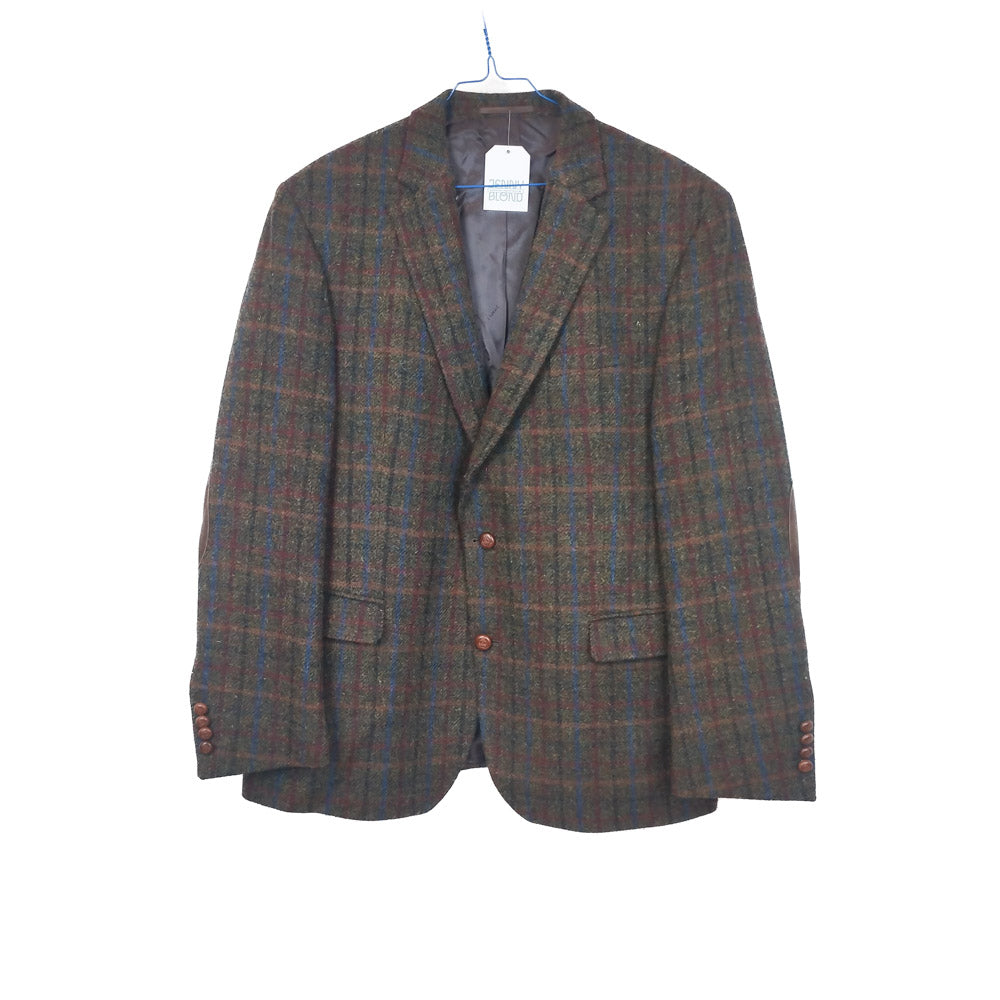 VIN-OUTW-34275 Vintage σακάκι μάλλινο Harris Tweed