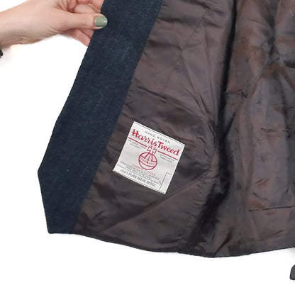 VIN-OUTW-33408 Vintage γιλέκο μάλλινο Harris Tweed