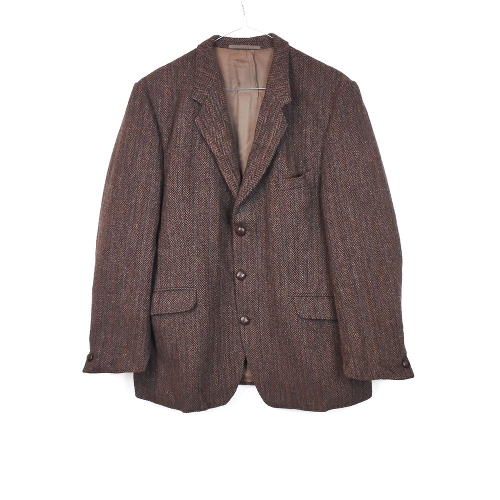 VIN-OUTW-33513 Vintage σακάκι μάλλινο Harris Tweed
