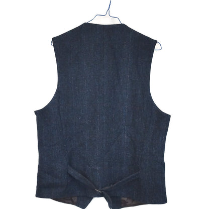 VIN-OUTW-33408 Vintage γιλέκο μάλλινο Harris Tweed