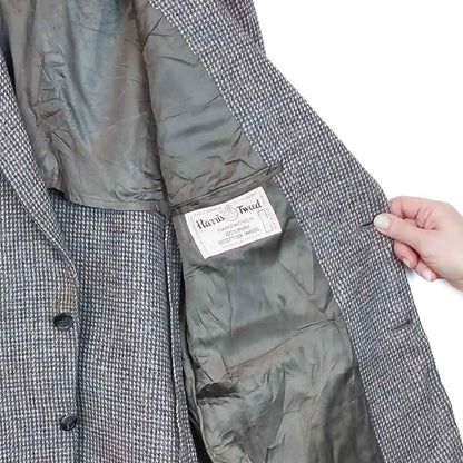 VIN-OUTW-33745 Vintage σακάκι μάλλινο Harris Tweed
