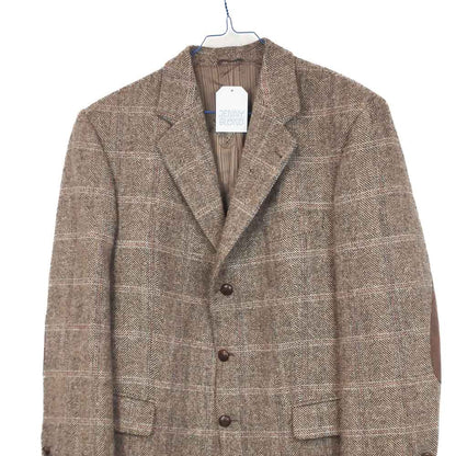 VIN-OUTW-34276 Vintage σακάκι μάλλινο Harris Tweed