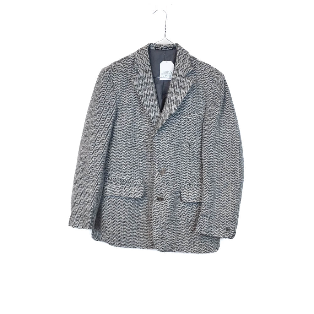 VIN-OUTW-33746 Vintage σακάκι μάλλινο Harris Tweed