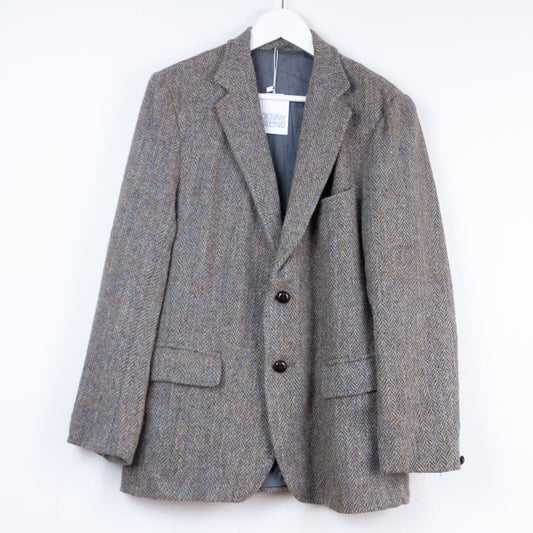 VIN-OUTW-24405 Vintage αυθεντικό σκωτσέζικο Harris tweed σακάκι