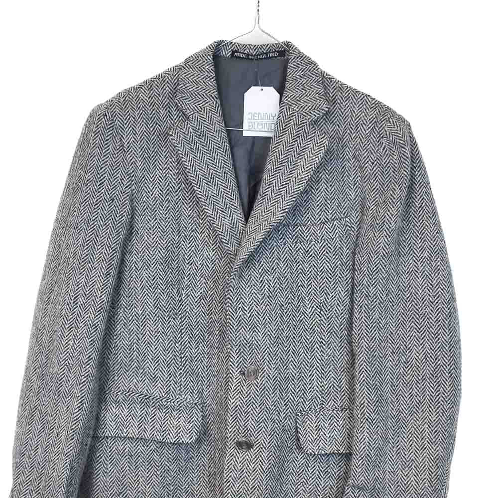 VIN-OUTW-33746 Vintage σακάκι μάλλινο Harris Tweed