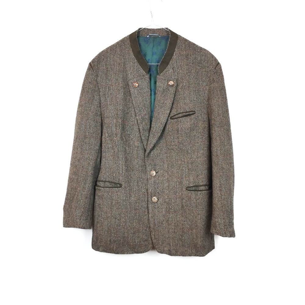 VIN-OUTW-33515 Vintage σακάκι μάλλινο Harris Tweed