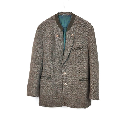 VIN-OUTW-33515 Vintage σακάκι μάλλινο Harris Tweed
