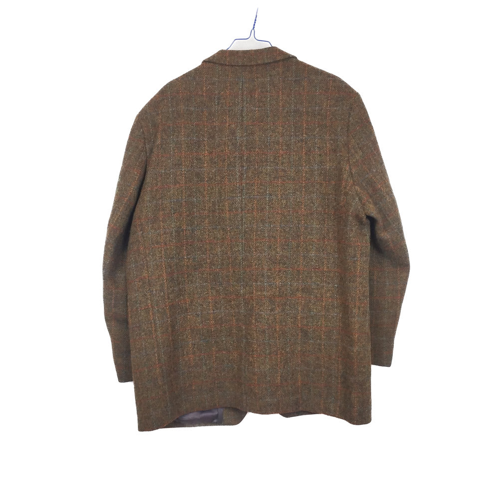 VIN-OUTW-34277 Vintage σακάκι μάλλινο Harris Tweed