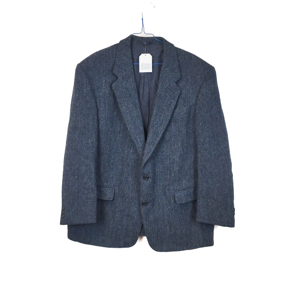 VIN-OUTW-33417 Vintage σακάκι μάλλινο Harris Tweed