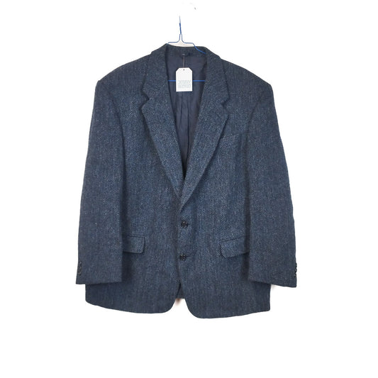 VIN-OUTW-33417 Vintage σακάκι μάλλινο Harris Tweed