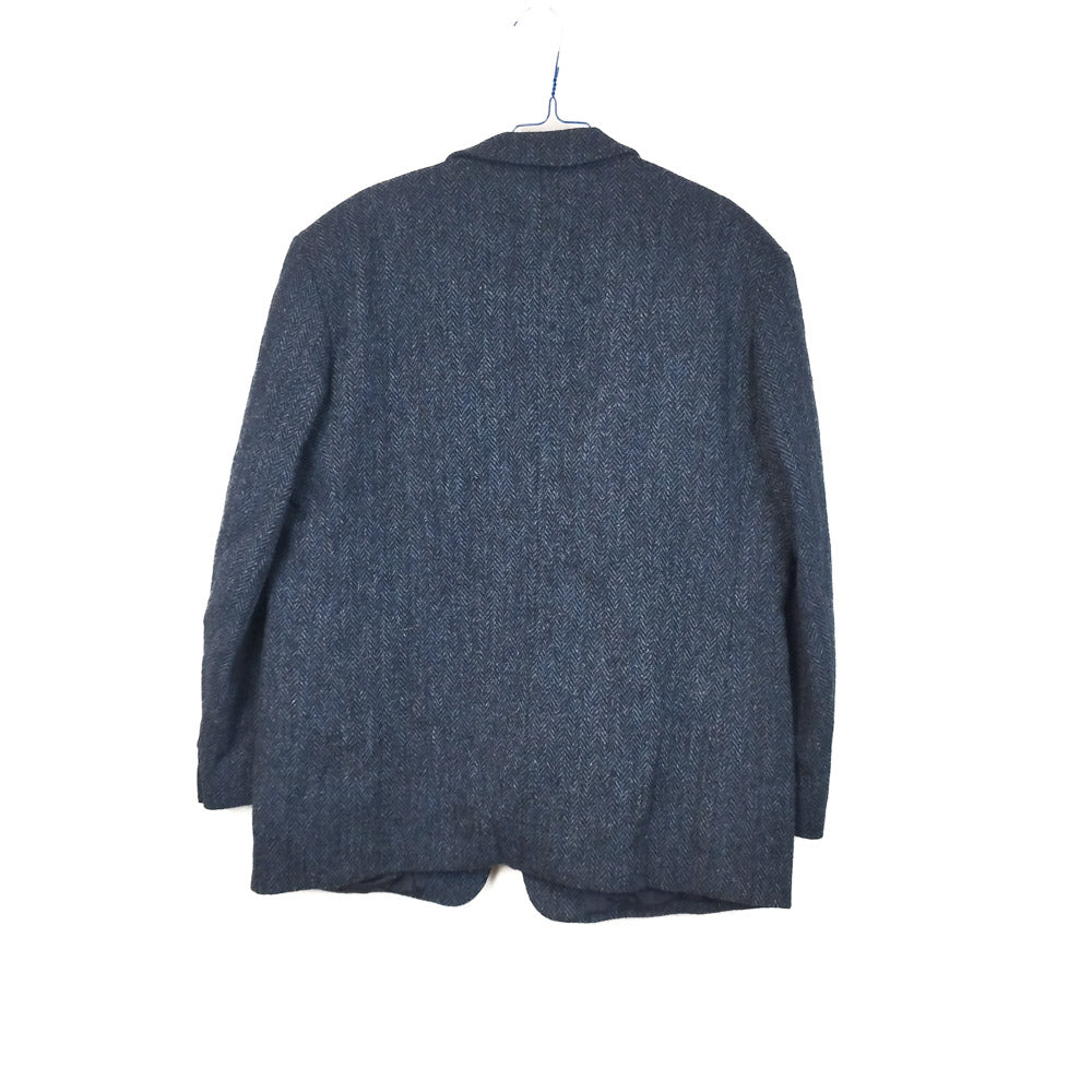 VIN-OUTW-33417 Vintage σακάκι μάλλινο Harris Tweed