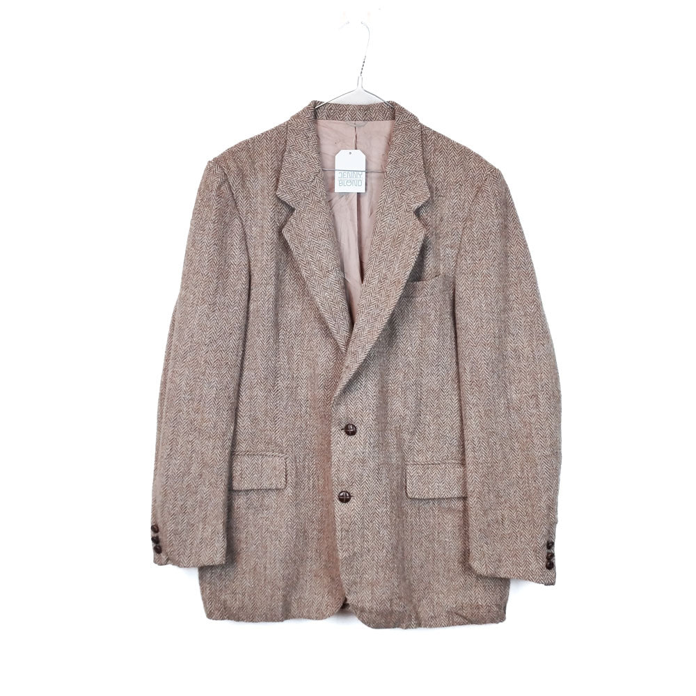 VIN-OUTW-33748 Vintage σακάκι μάλλινο Harris Tweed