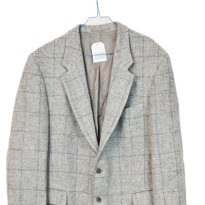VIN-OUTW-33411 Vintage σακάκι μάλλινο Harris Tweed size:56