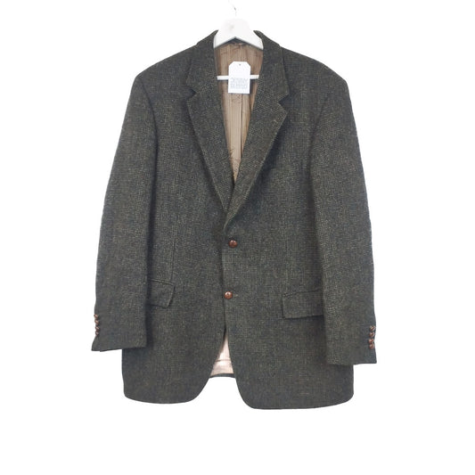 VIN-OUTW-34279 Vintage σακάκι μάλλινο Harris Tweed