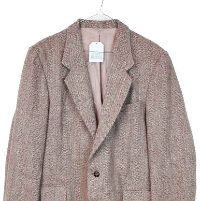 VIN-OUTW-33748 Vintage σακάκι μάλλινο Harris Tweed